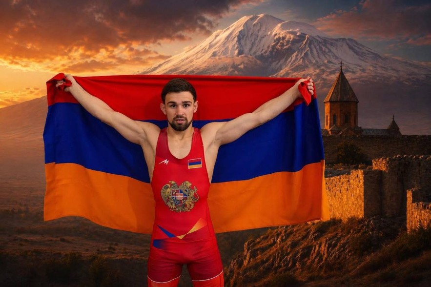 Арсен Арутюнян завоевал свою седьмую медаль на чемпионате Европы по вольной борьбе