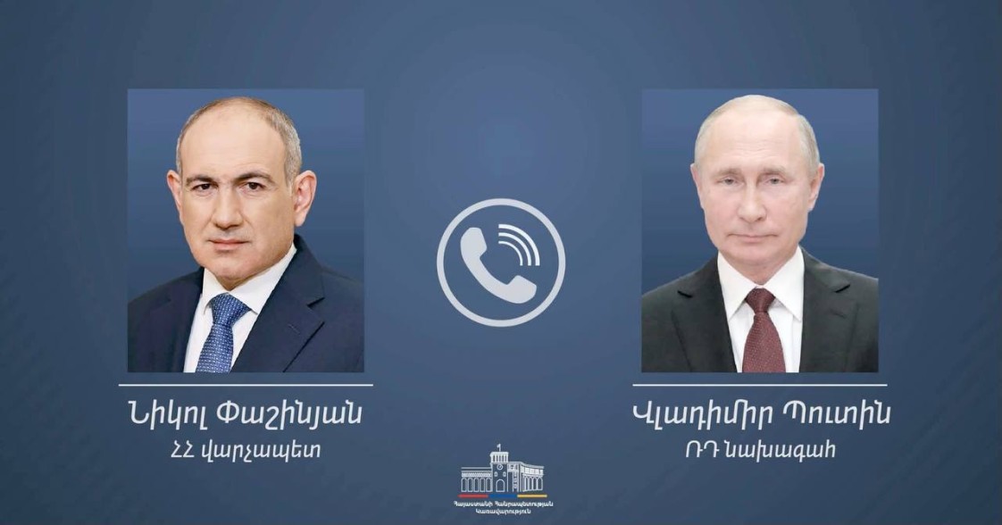 Pashinyan thanked Putin for balanced positions and support