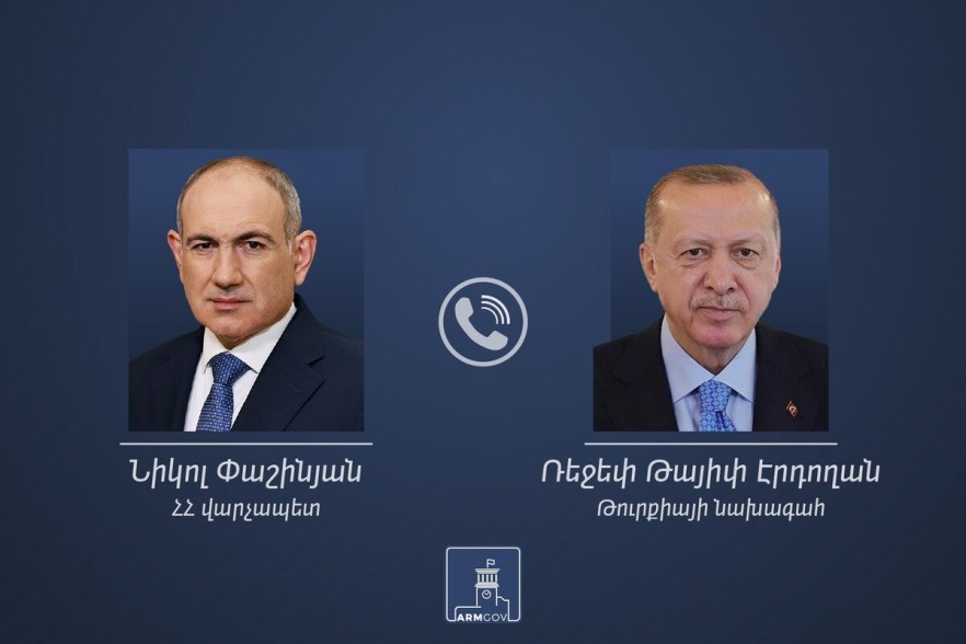 Новые подробности телефонного разговора Пашиняна и Эрдогана: сообщает правительства Армении