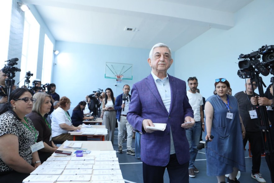 I voted for an Armenia that is able to maintain the integrity of its borders – Serzh Sargsyan