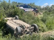 Մարտունի-Վարդենիս ավտոճանապարհին «Mercedes»-ը գլխիվայր հայտնվել է դաշտում․ կա վիրավոր