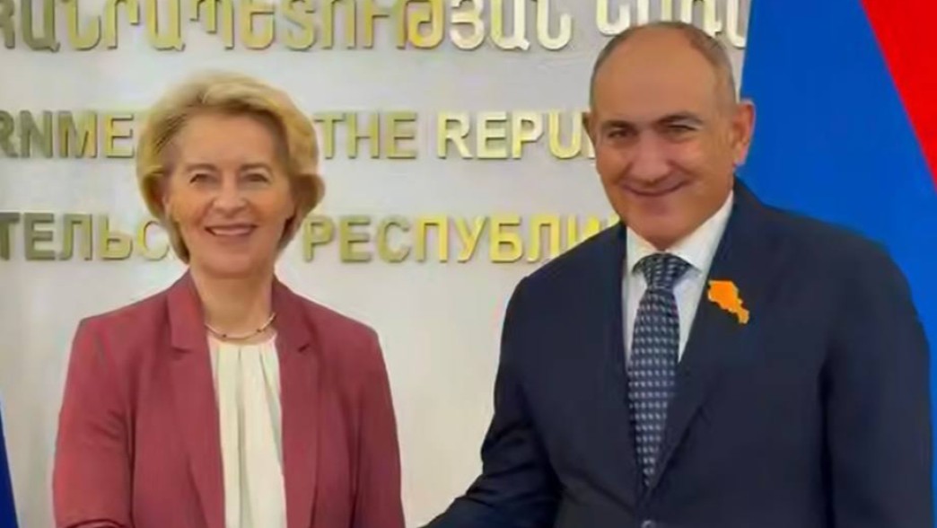 Nikol Pashinyan hosted European Commission President Ursula von der Leyen at the government (video)