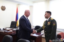 Սպայական պաշտոնների նշանակման արարողություն՝ ՊՆ-ում․ Լուսանկարներ