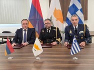 RA-Cyprus bilateral and RA-Greece-Cyprus trilateral defense consultations held in Cyprus