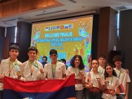 Հայ աշակերտները 8 ոսկե, 12 արծաթե և 7 բրոնզե մեդալներ են նվաճել Կիրառական կենսաբանության միջազգային 6-րդ օլիմպիադայում