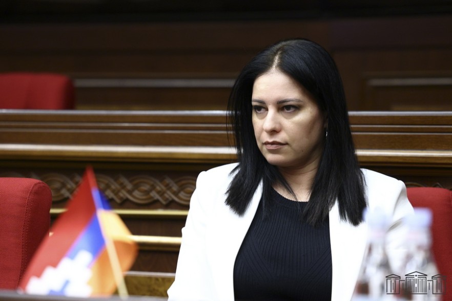«Немедленно пересмотреть меру пресечения, избранную в отношении Арегназ Манукян»: заявление оппозиционных женщин-депутатов