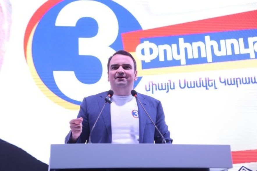 Нам нужно государство новой модели — современное и динамичное: Нарек Карапетян