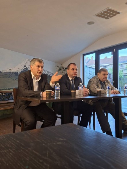 Արցախի պաշտոնական պատվիրակությունը Բրյուսելում էր. Հայ Տանը քննարկվել են արցախցիների խնդիրները, ազգային մշակույթի և ինքնության պահպանման հարցը
