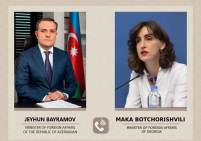 Байрамов и Бочоришвили обсудили вопрос транзита азербайджанских нефтепродуктов через Грузию в Армению