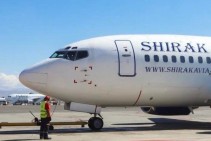 Shirak Avia started operating flights on the route Yerevan-Astana-Yerevan