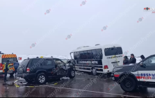 Следственный комитет: автобус МВД не сопровождал Пашиняна, «Nissan» выехал на встречную полосу