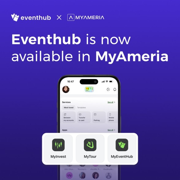 Event Ticketing Platform Eventhub is now Available in MyAmeria App