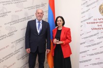 Ժաննա Անդրեասյանն ընդունել է Աշխարհի և Եվրոպայի կարատեի ֆեդերացիայի նախագահին