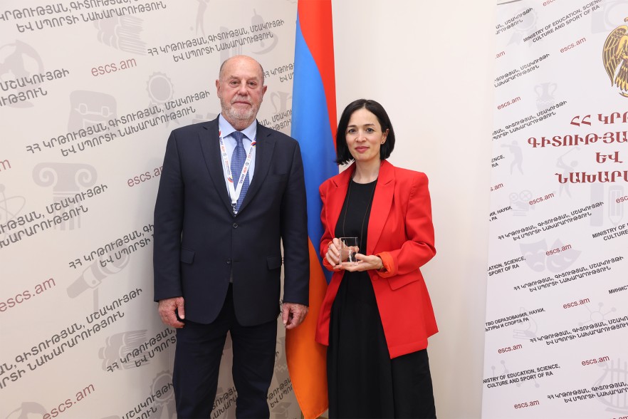 Ժաննա Անդրեասյանն ընդունել է Աշխարհի և Եվրոպայի կարատեի ֆեդերացիայի նախագահին