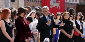 «Արքայապատում». Ալ. Շիրվանզադեի անվան դպրոցի սաների մշակութային վերջին զանգը