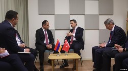 Դավիթ Խուդաթյանի հետ քննարկեցինք ենթակառուցվածքային և էներգետիկ հարցեր, որոնք կնպաստեն մեր տարածաշրջանում երկարատև խաղաղությանն ու կայունությանը. Բայրաքթար