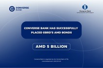 Converse Bank Completes the Placement of EBRD Bonds