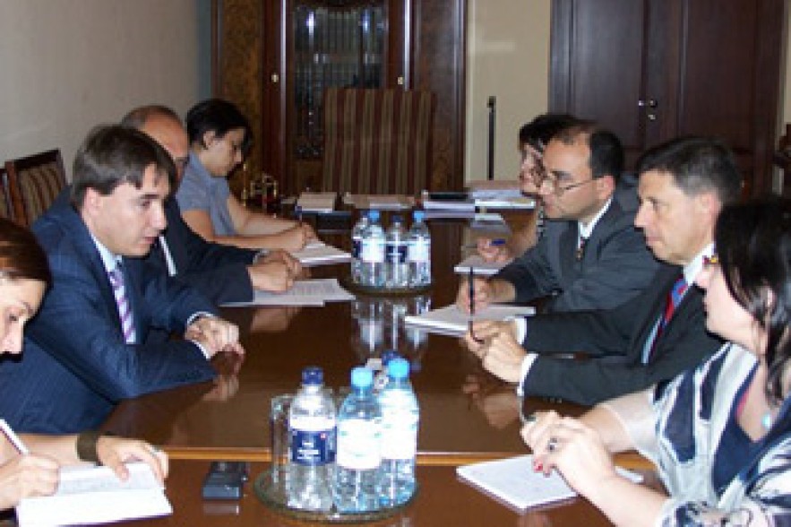 Փոխվարչապետն ընդունել է  Դենիս Բրաունին 
