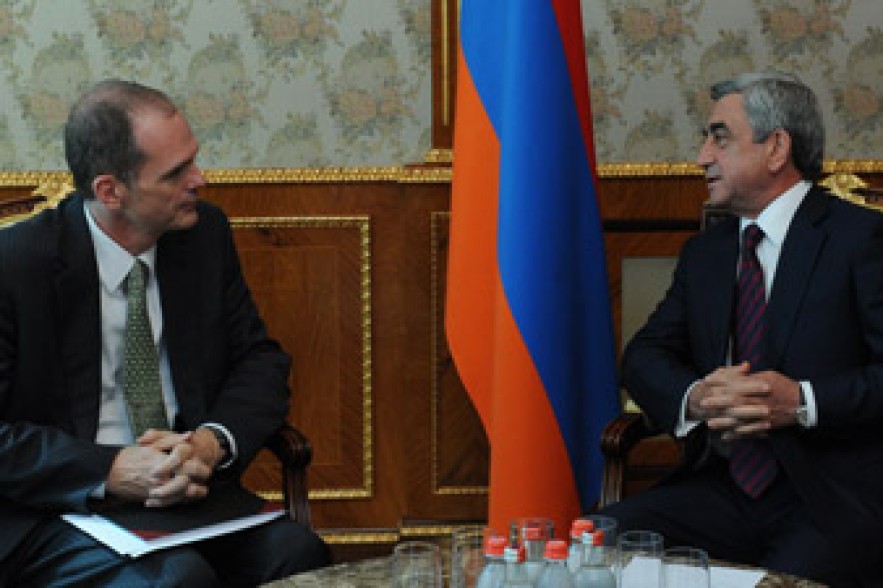 ՀՀ Նախագահն ընդունել է Գիերմո Տոլոսին