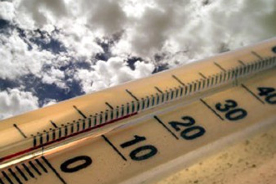 Air temperature to go up with 5-8 degrees