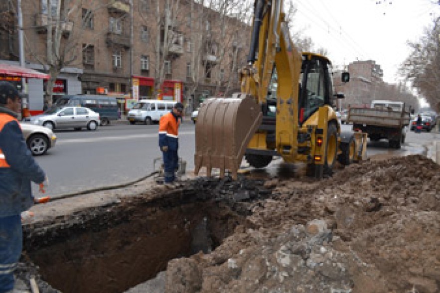 Կենտրոնում աշխատանքները համատեղվեցին