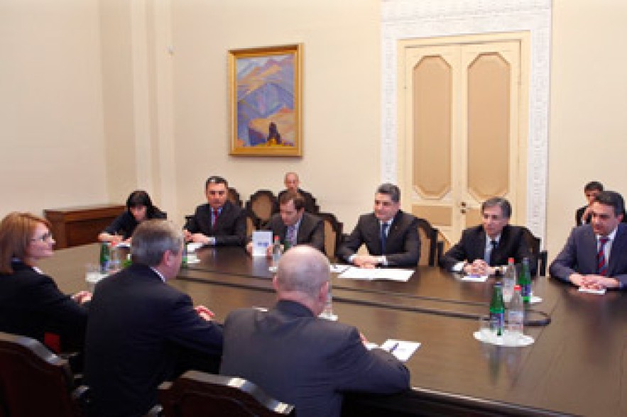 Վարչապետի մոտ եղել է Բորիս Ալյուշինը
