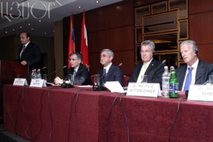 Նախագահները ներկա գտնվեցին հայ-ավստրիական գործարար համաժողովին