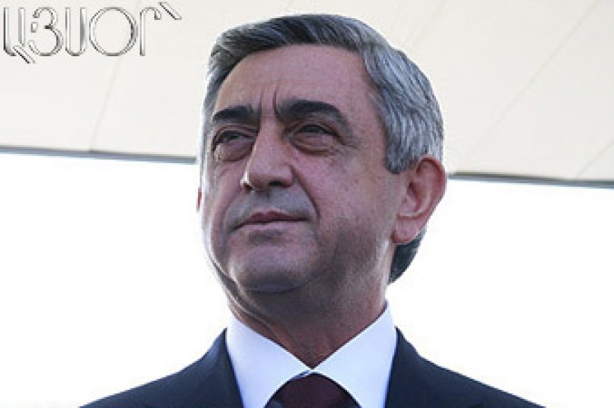 Serzh Sargsyan running for President