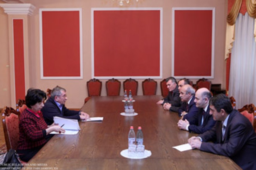 ԱԺ պատգամավորները հանդիպեցին Պավել Ռյաբուխինի հետ