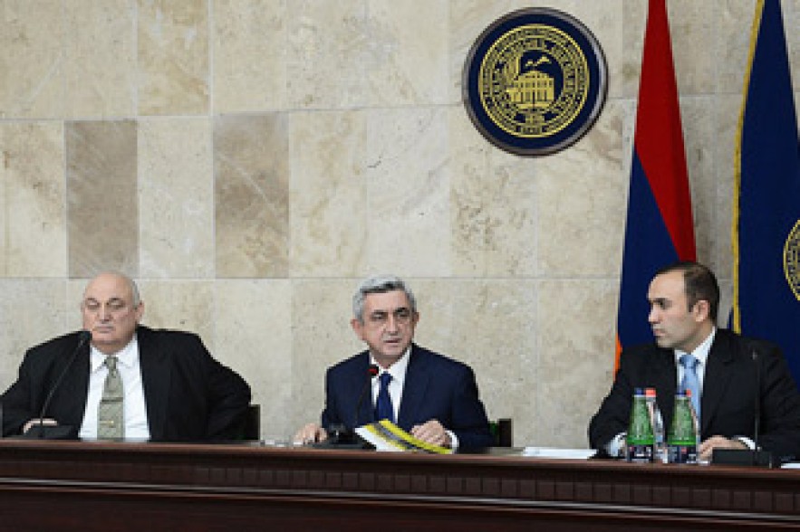 ՀՀ Նախագահը մասնակցել է ԵՊՀ խորհրդի տարեվերջյան նիստին