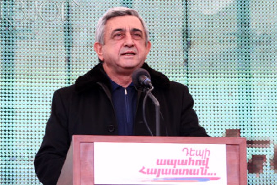 Ապահով Հայաստան նշանակում է խաղաղություն, որը կարող է ապահովել հզոր բանակը