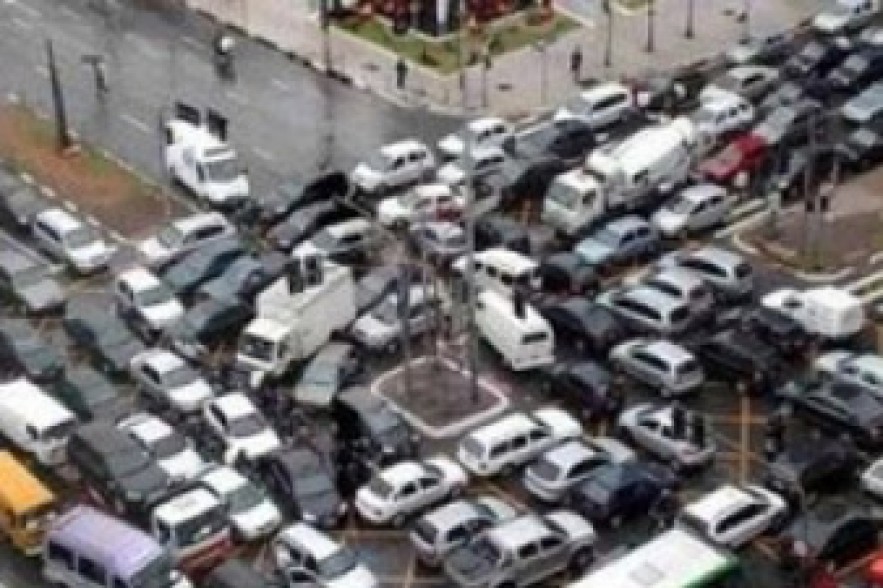 Երևան-Սևան ճանապարհին 40 մեքենա են միմյանց բախվել