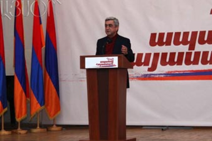 Ս. Սարգսյան. Եթե վտանգ առկա լինի, ապա առաջին ուղևորը, անկասկած, հենց ես եմ 