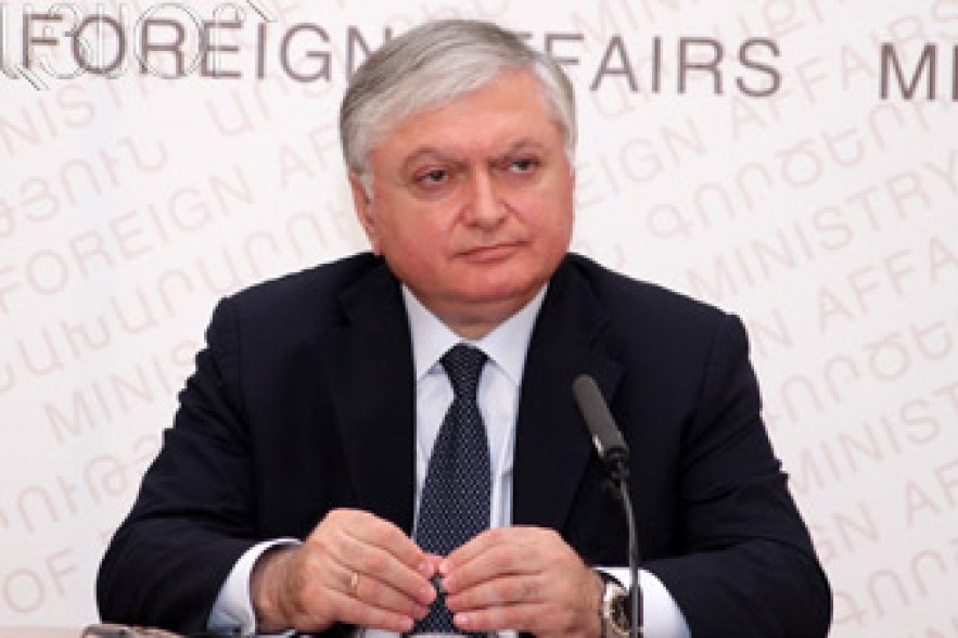 Edward Nalbandian to meet OSCE Minsk Group Co-Chairs 