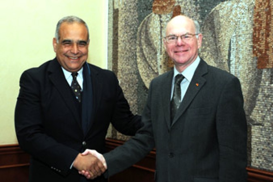 Raffi Hovannisian meets with Norbert Lammert 