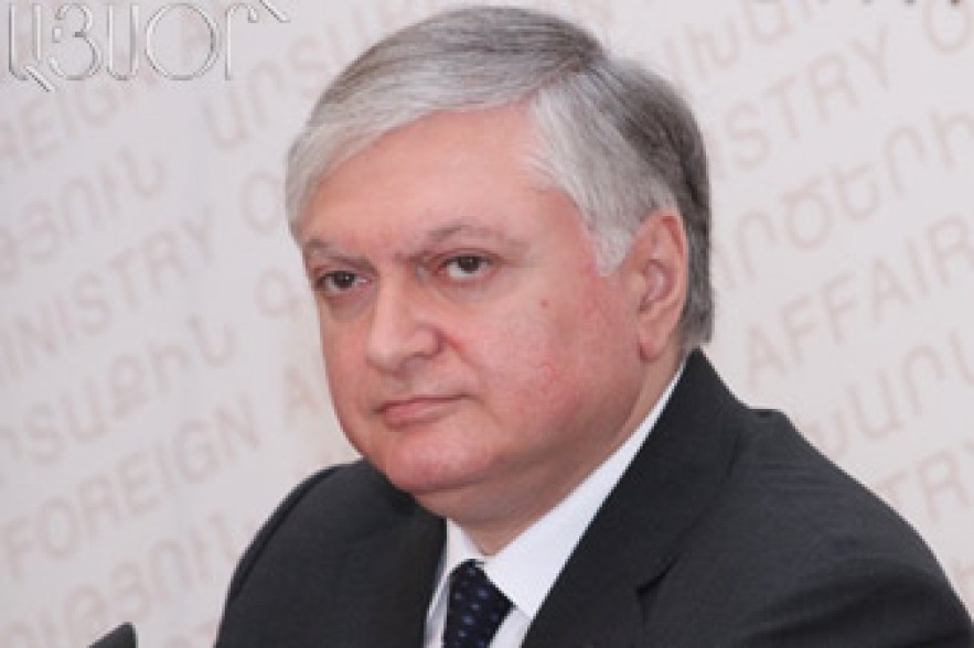 Edward Nalbandian to visit Germany and Greece 