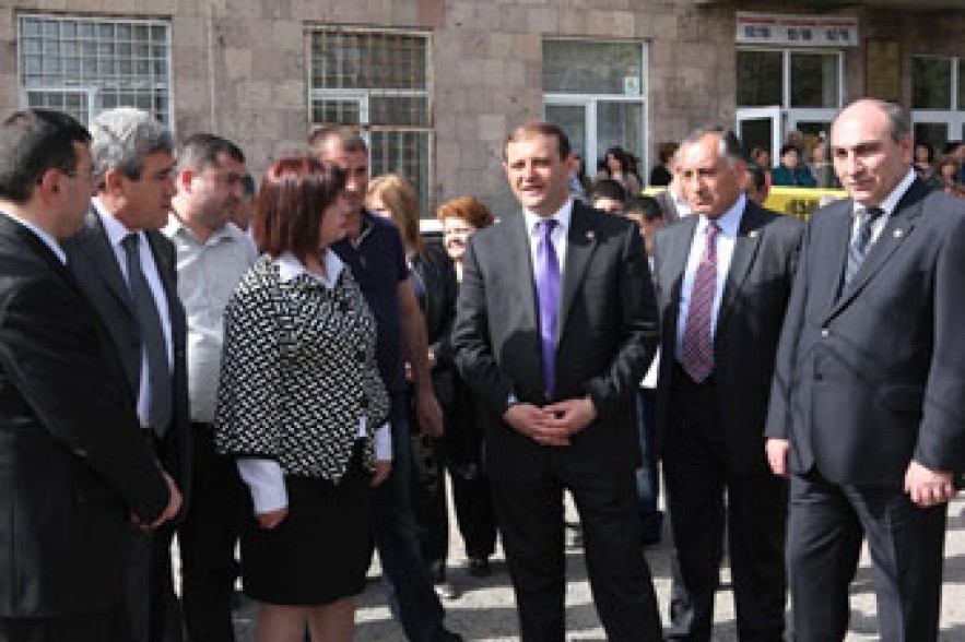 Երևանի թիվ 52 դպրոցում GOSPEL ծրագրով կառուցվում է մարզահրապարակ