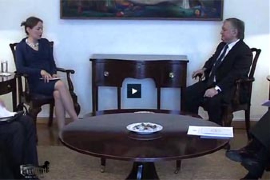 Edward Nalbandian meets with deputy foreign minister of Poland 