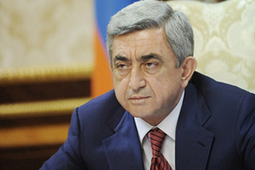 Սերժ Սարգսյանը ցավակցական հեռագիր է հղել Իրանի նախագահին