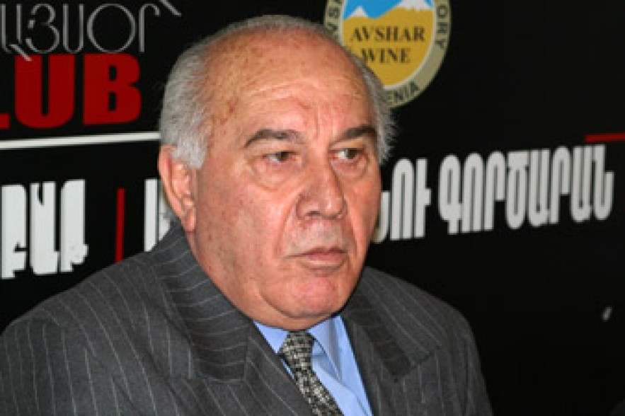 R. Tovmasian: Tigran Sargsyan is good expert