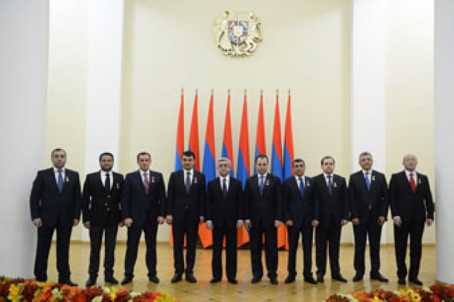 Several employees of Presidential Staff awarded medals 
