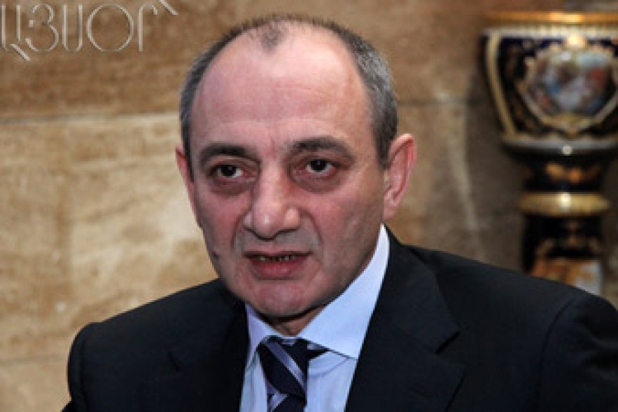 Բակո Սահակյանն ընդունել է Արմեն Երիցյանին