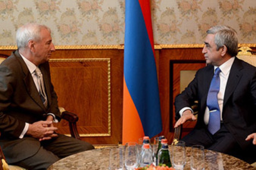 Նախագահը հրաժեշտի հանդիպում է ունեցել Հայաստանում ՌԴ դեսպանի հետ