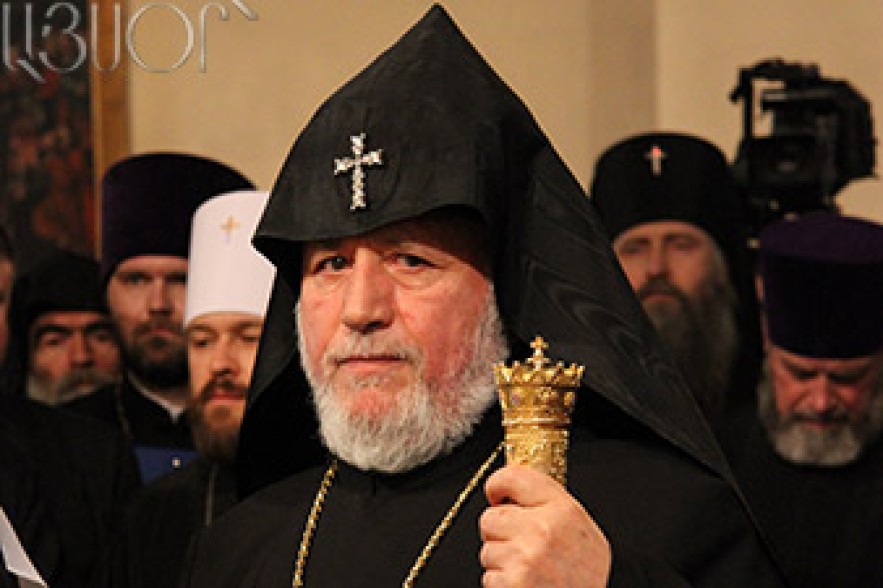Catholicos of All Armenians goes on visit to U.S. 