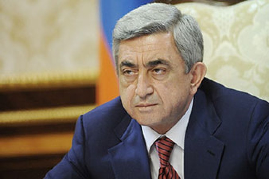 Սերժ Սարգսյանը ցավակցել է Բարաք Օբամային 