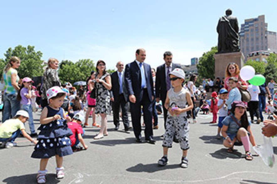В Ереване проходят мероприятия по случаю Международного дня детей