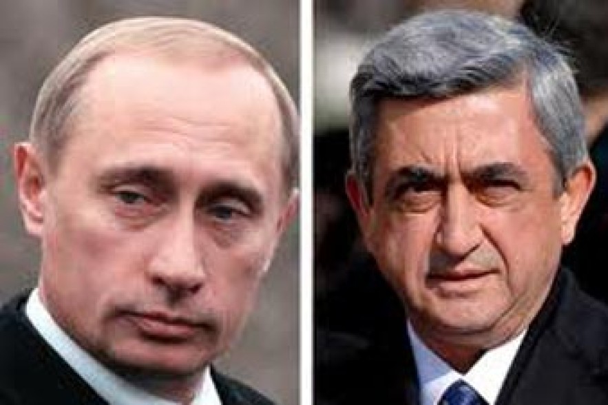 Armenian president congratulates Putin on Russia Day 