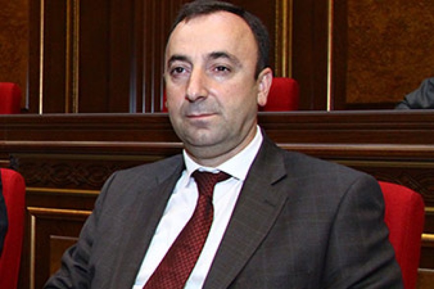 Министр юстиции принес с собой в парламент кусок древесины