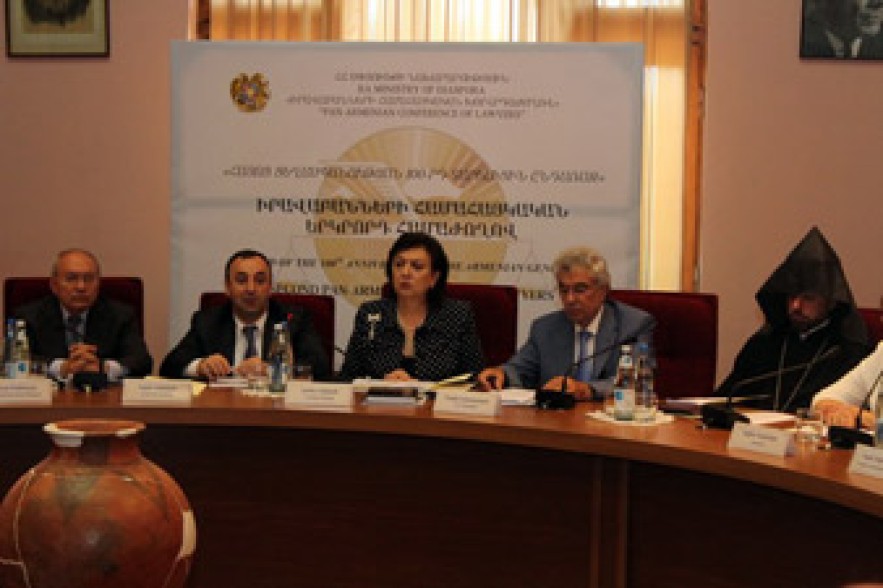 Ցեղասպանության հիմնախնդիրների իրավական թղթածրարը կամբողջացվի