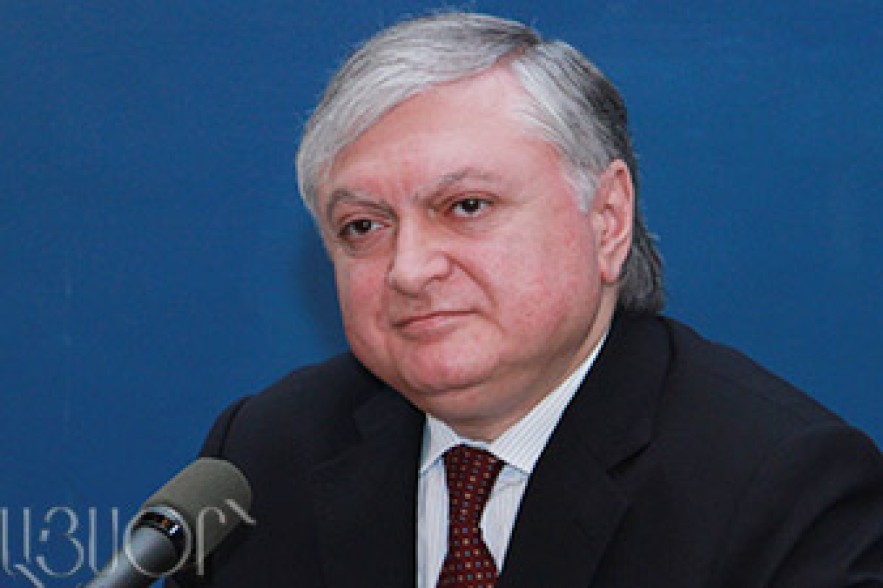 Глава МИД Армении Эдвард Налбандян отбудет в Степанакерт